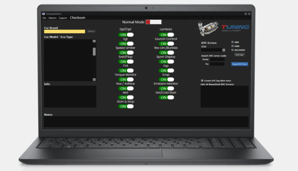 Tuning Solution – Software Professionale per Rimappatura e Ottimizzazione Centraline Auto