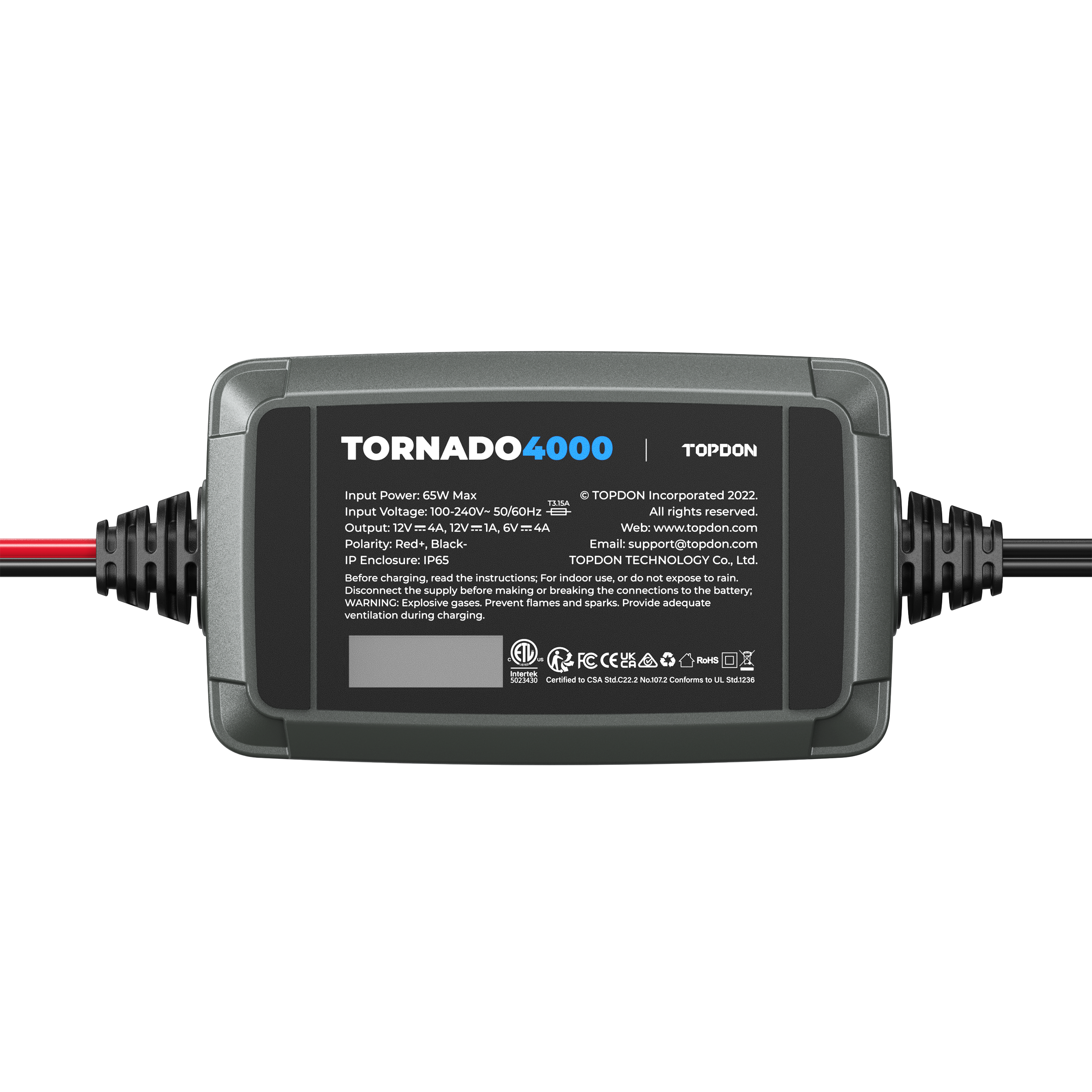 TOPDON Tornado4000: Caricabatterie Intelligente 9-in-1 - immagine 11