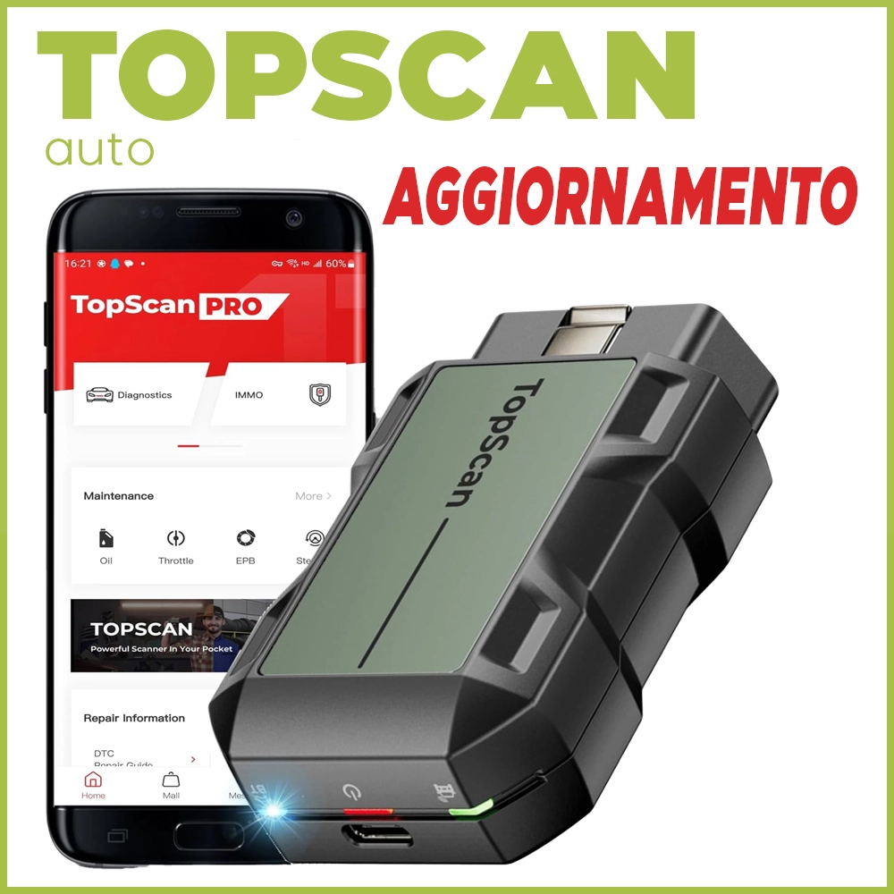 AGGIORNAMENTO TOPSCAN PRO (1 ANNO)