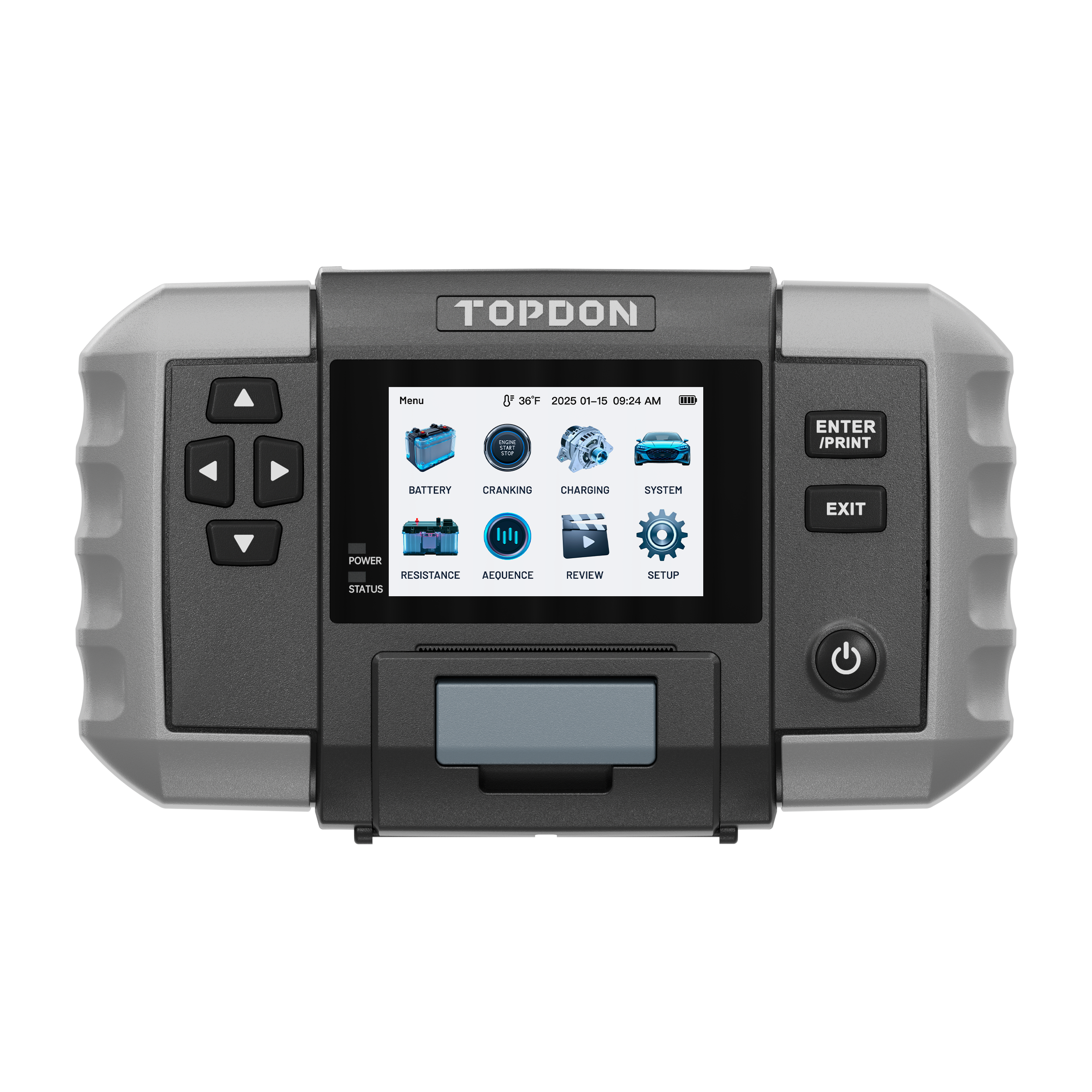 Tester per Batterie con Stampante - BT600 Plus