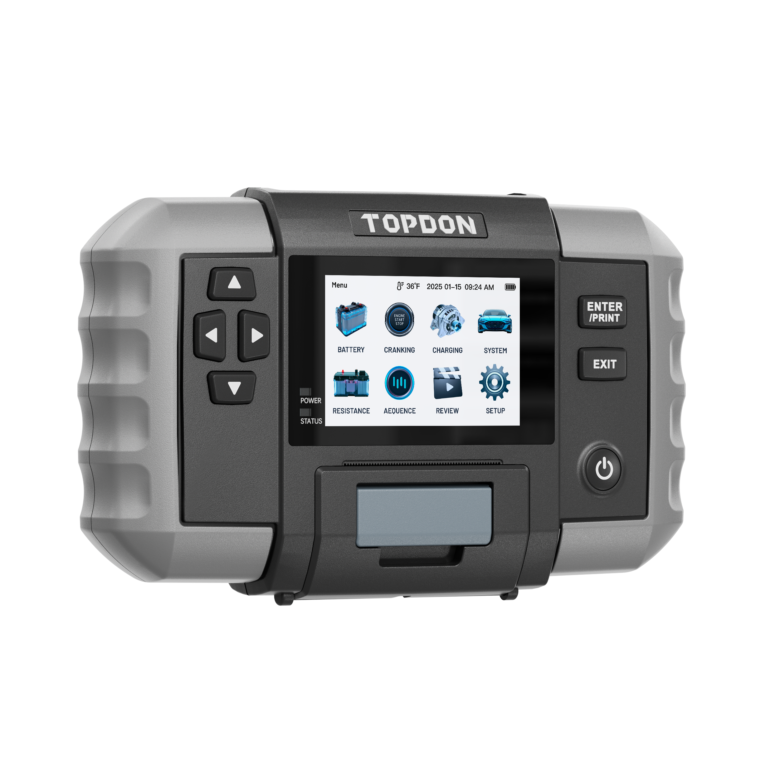 Tester per Batterie con Stampante - BT600 Plus - immagine 4