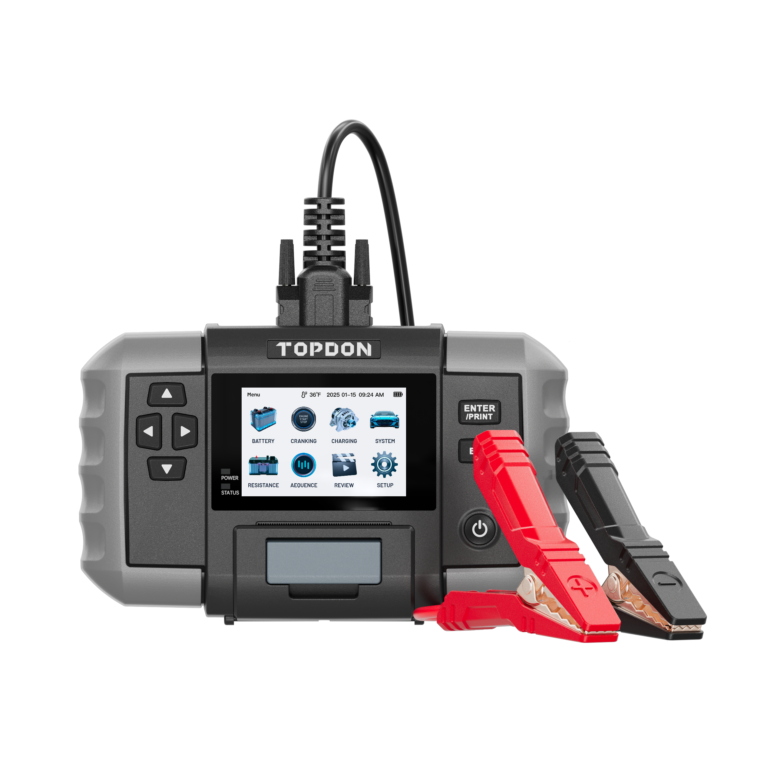 Tester per Batterie con Stampante - BT600 Plus - immagine 2