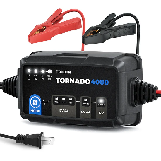 TOPDON Tornado4000: Caricabatterie 9-in-1
