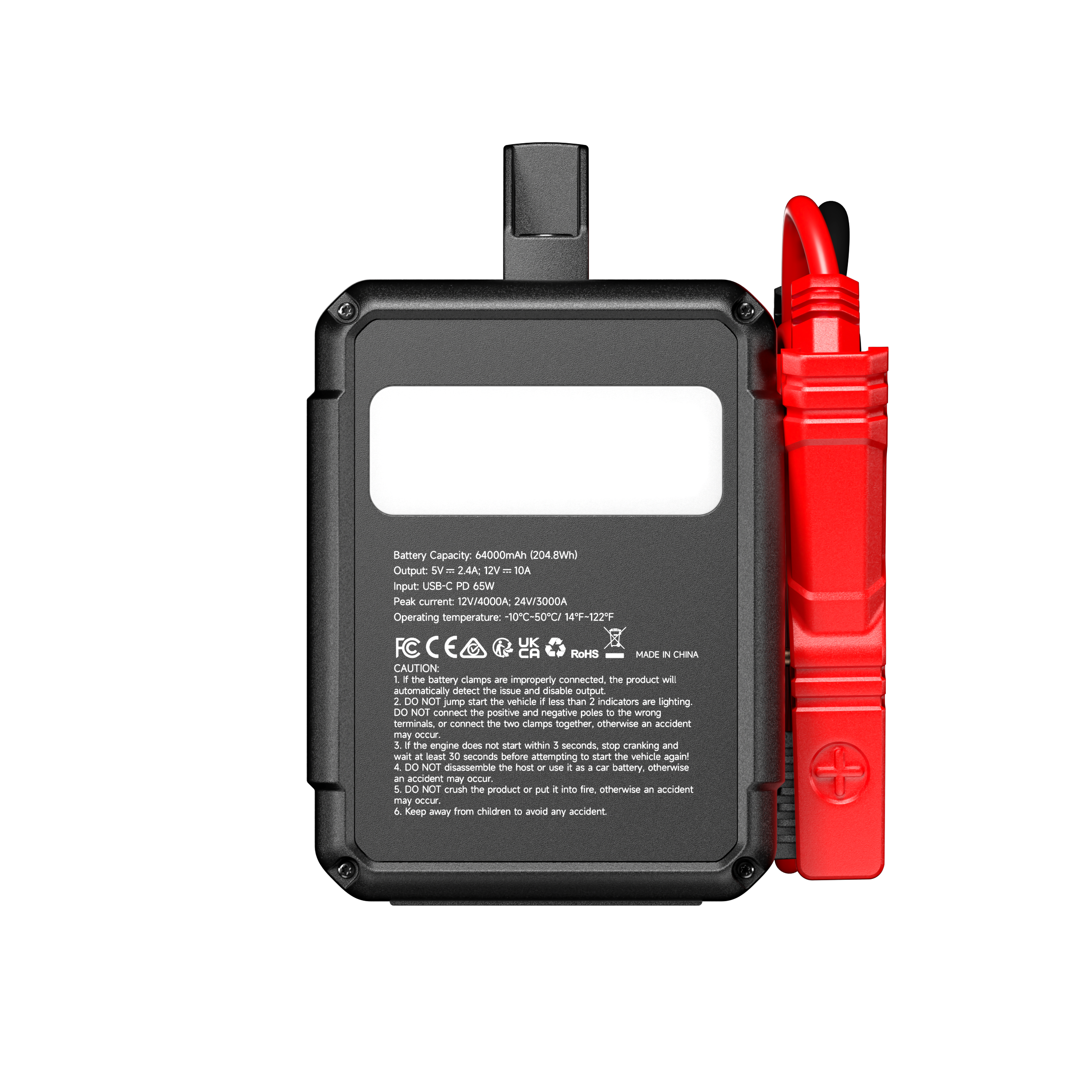 V4000HD Jump Starter HD 4000A - immagine 4