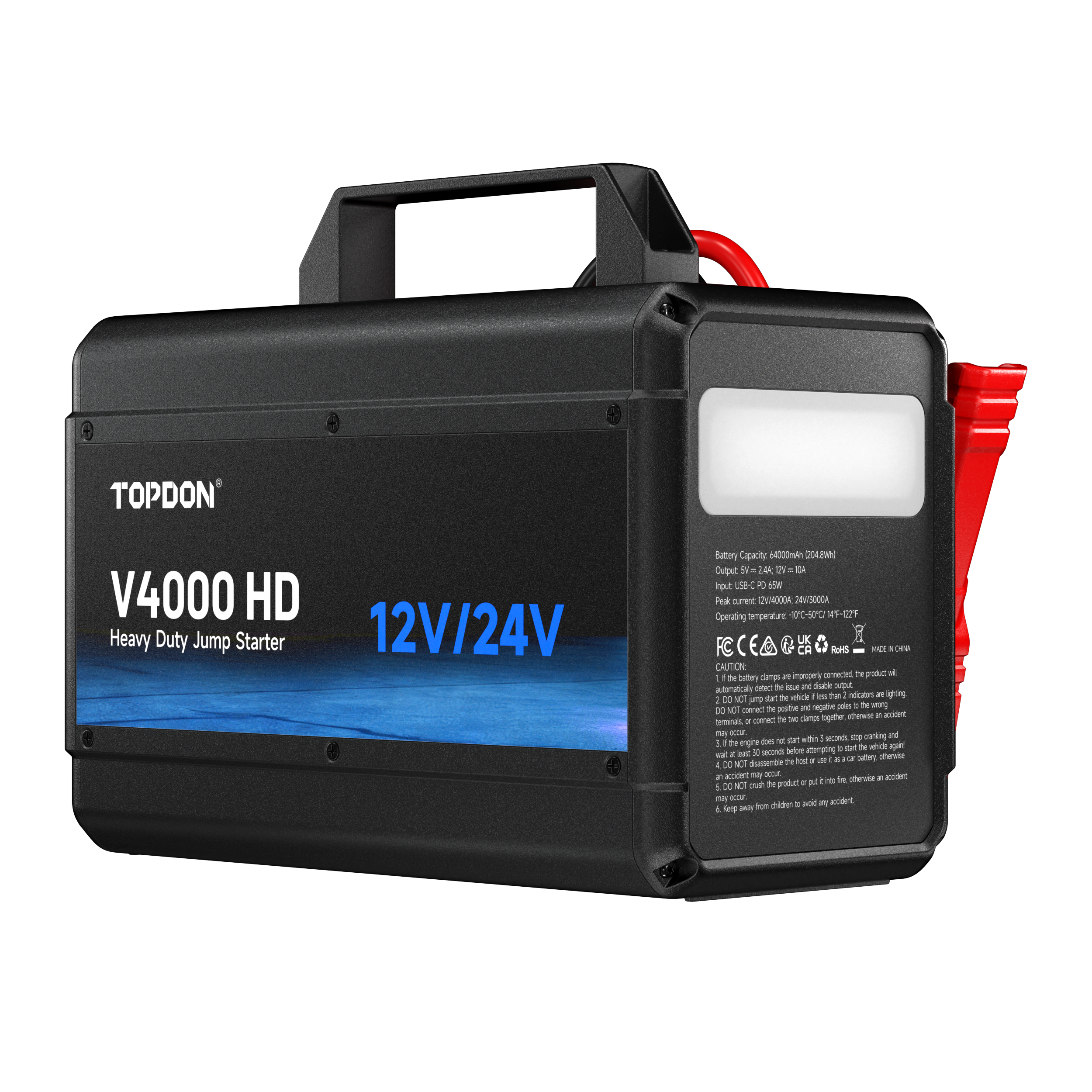 V4000HD Jump Starter HD 4000A - immagine 7